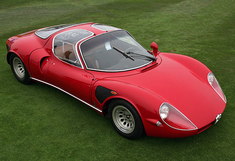 1967 Alfa Romeo Tipo 33 Stradale; top car design rating and specifications