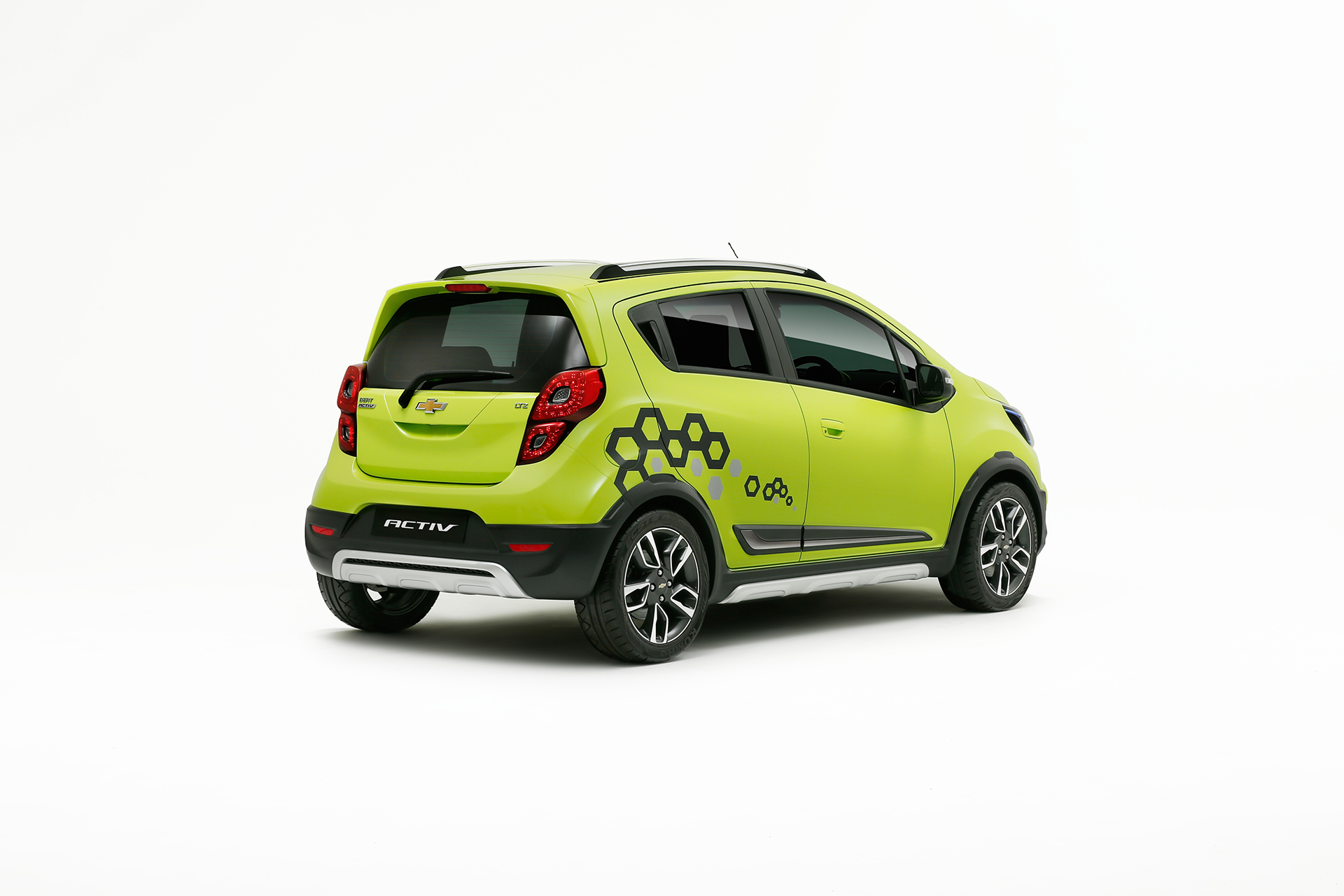 Rear Side View Chevrolet New Beat Activ
