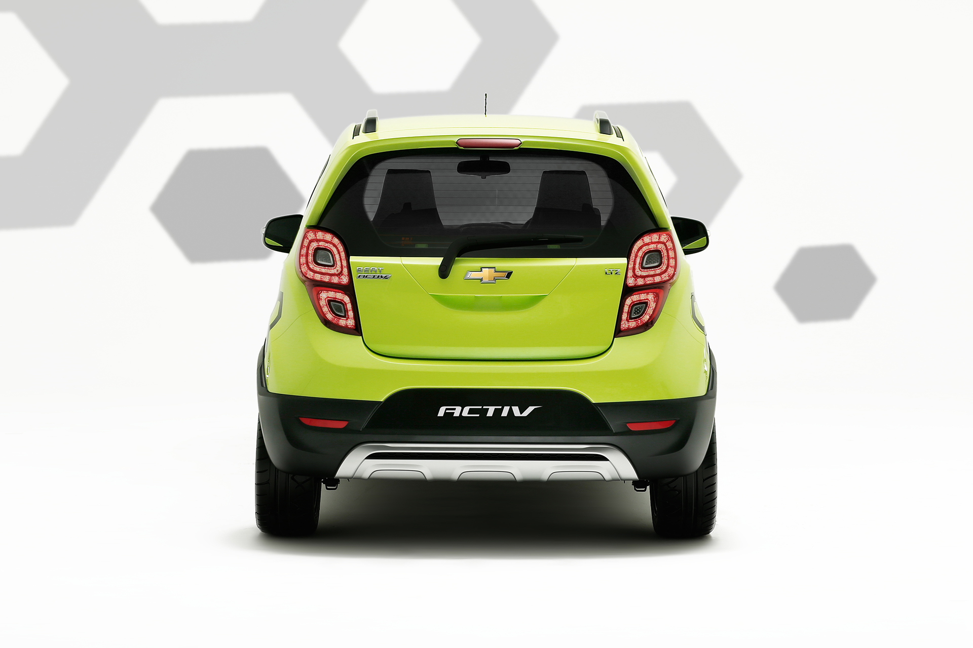 Rear View New Chevrolet Beat Activ