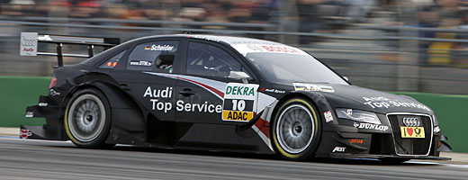 Audi's 2008 winner, driven by Timo Scheider
