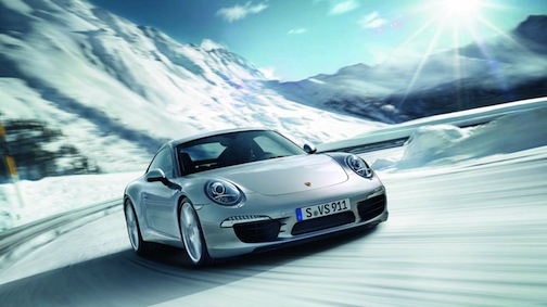 Porsche-911-winter-driving