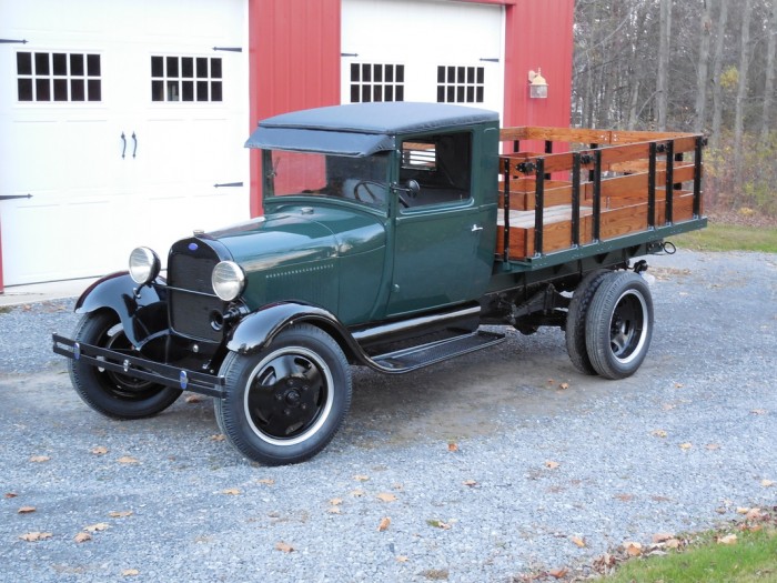 Model AA stake truck