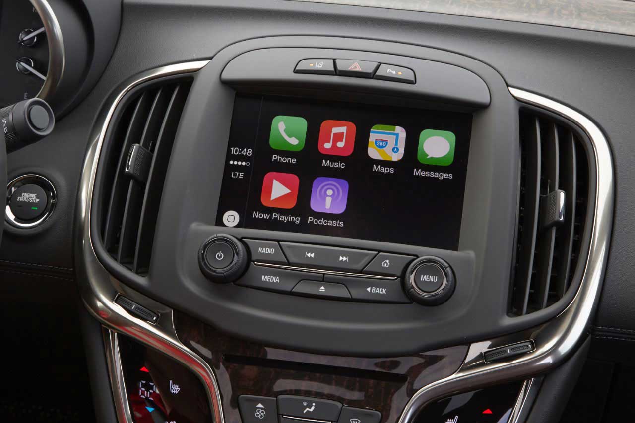 Apple CarPlay is standard in the 2016 model year Buick Regal and LaCrosse, providing a smarter, simpler way to use an iPhone while on the go. Buick is committed to providing the simplest connected driving experience possible to customers.