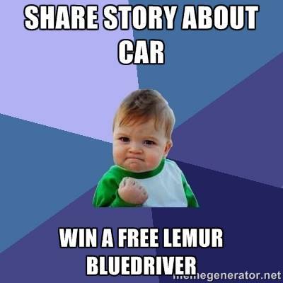 Success Kid BlueDriver Contest