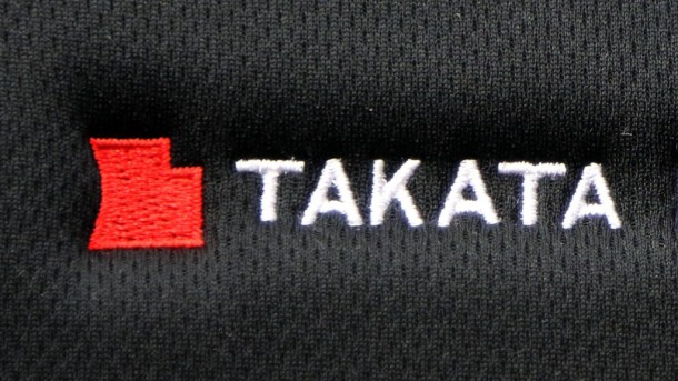 Takata Logo on Belt