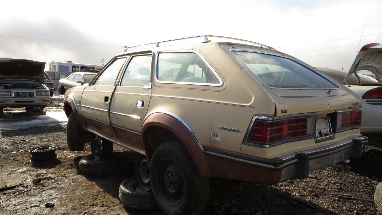 06 - 1982 AMC Eagle wagon in Colorado junkyard - photo by Murilee Martin